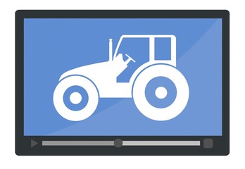 Tracteur dans un lecteur vidéo