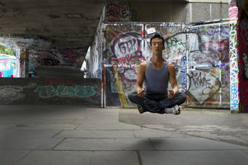 Meditating Man