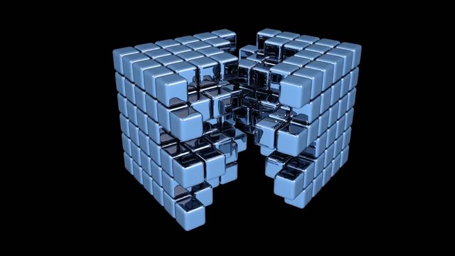 Blue Cubes - Assembly