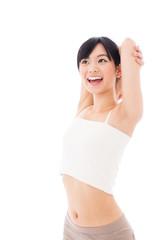 attractive asian woman beauty image