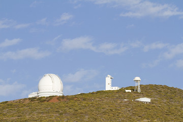 Astronomical observatory Roque de los Muchachos, La Palma