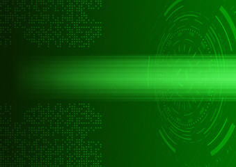 Futuristic abstract transparent background - concept