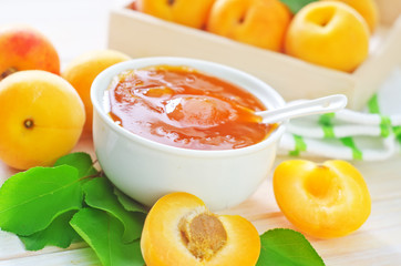 jam and apricot