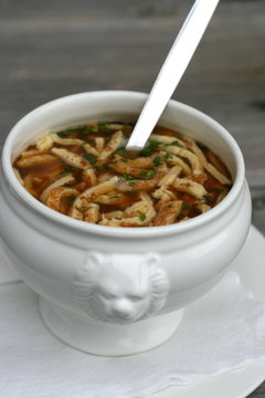 Fl&auml;dlesuppe