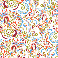 Motley oriental background