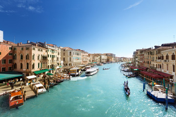 Fototapeta na wymiar Widok kanał Wenecji
