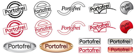 Obraz premium Buttonset Portofrei