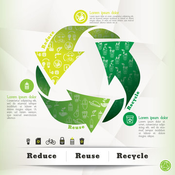 Recycle Concept Graphic Element