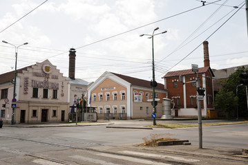 Timisoreana beer factory in Timisoara, Romania