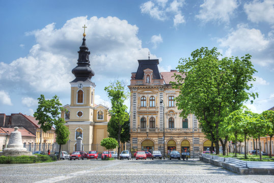 Piata Traian Square, Timisoara, Romania