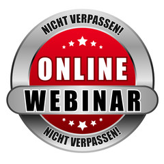 5 Star Button rot ONLINE WEBINAR NVP NVP