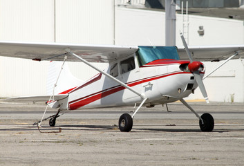 small tailwheel plane