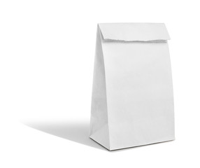 recyle white paper bag