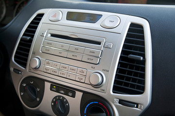 Car Stereo & Air Conditioning Controls