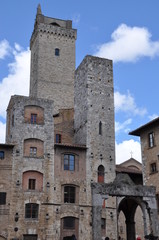 Fototapeta na wymiar San Gimignano, Toskana