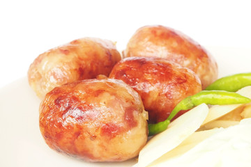 Grilled Sausage - Thai Style
