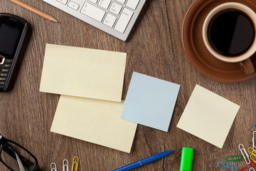 Notebook and office supplies