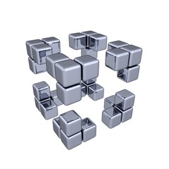 3D Cubes - Corners