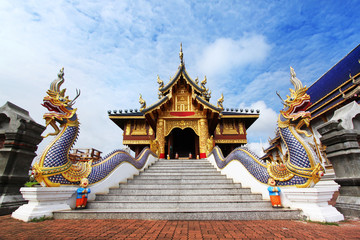 Fototapeta premium Wat Ban den Temple located in the western part of the old city c