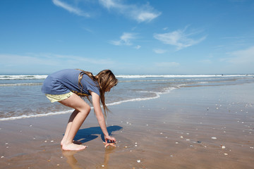 Enfant  plage loisir