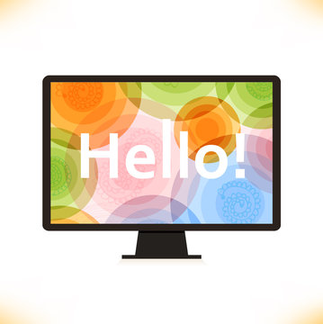 Vector isolated monitor