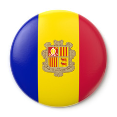 Obraz premium Andorra Pin-back