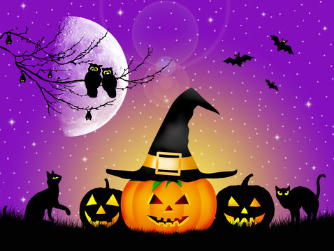 Illustration of Halloween
