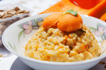 Risotto di zucca