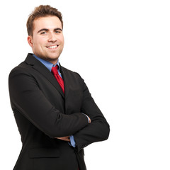 Young businessman portrait