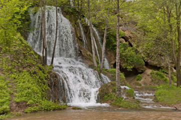 Fototapeta na wymiar Bigar river waterfall, Serbia
