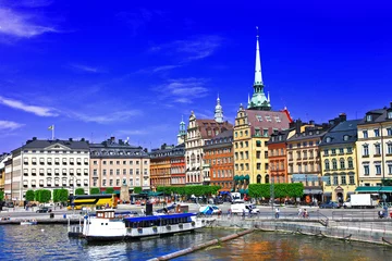 Papier Peint photo autocollant Stockholm belle Stockholm, Suède