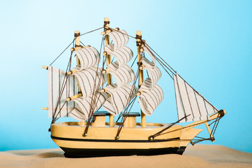 The sailboat model