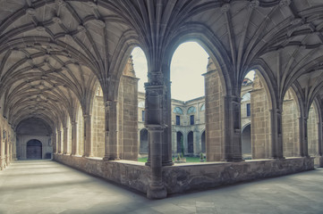 Fototapeta na wymiar Monastery of San Milln de Yuso in La Rioja,Spain