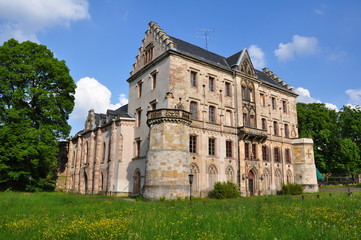 Fototapeta premium Schloss Reinhardsbrunn bei Friedrichroda
