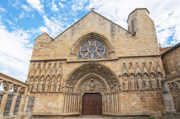 Fototapeta na wymiar Kościół Santa Maria la Real, Olite