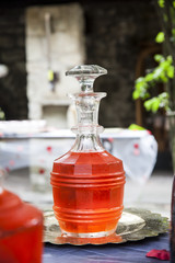 Bottiglia con aperitivo