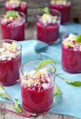 beet root Verrine