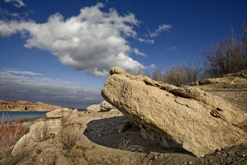 Pantano del Negrat’n en la Sierra de Baza