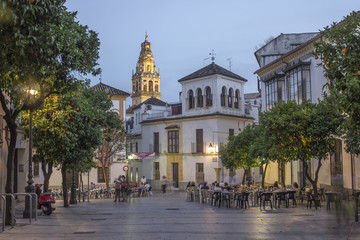 Fototapeta na wymiar ¯ydostwo Ulica i Meczet w Kordobie - Hiszpania
