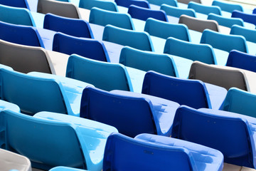 Naklejka premium Seats in stadium