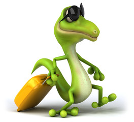 Fototapeta premium Fun lizard