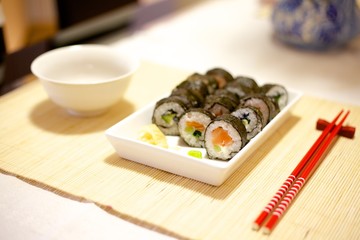 Home made sushi