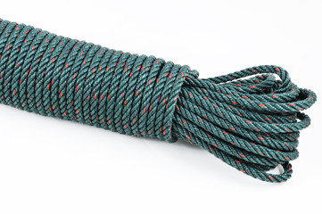 Green nylon rope