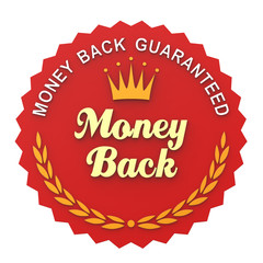 Money Back Guaranteed Label