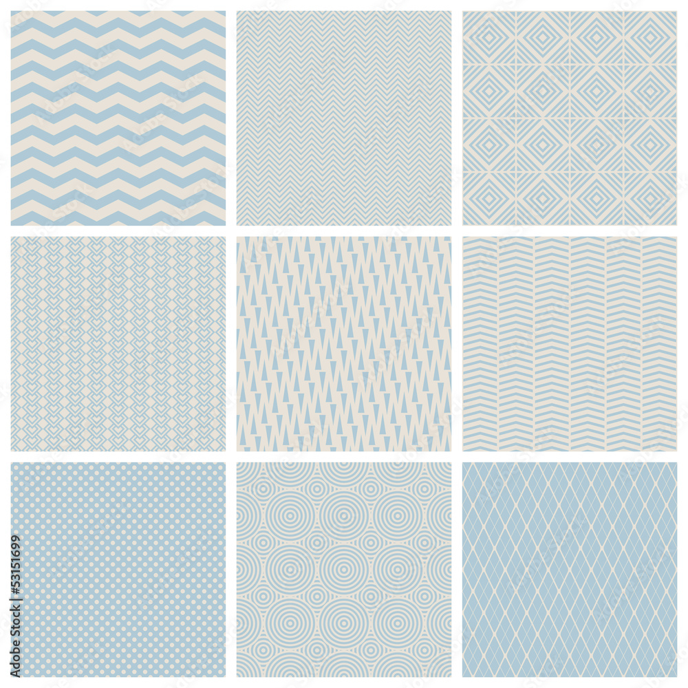 Poster seamless patterns