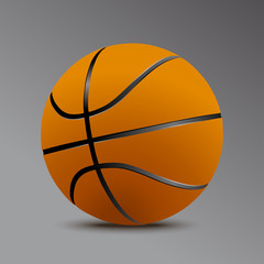Basketball. Vector.