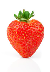 Strawberries berry isolated on white background