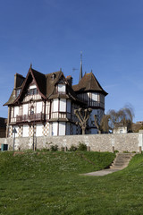 Fototapeta na wymiar House of Les Andelys, Haute Normandie, France