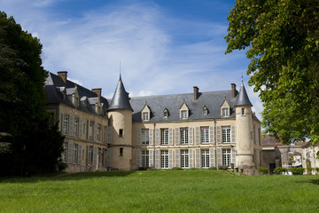 Fototapeta na wymiar Castle of Themericourt, Val d'oise, Ile de France, France