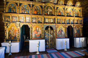 iconostasis in slovak orthodox church